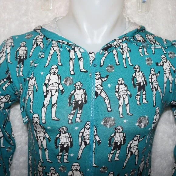 MeUndies Disney Star Wars Storm Trooper onesie great for men/women/kids NWOT